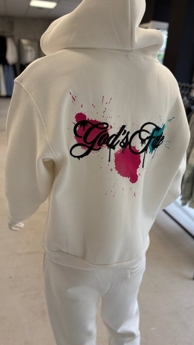 God s Splash Hoodie Unisex Stylischer Komfort Streetwear Society