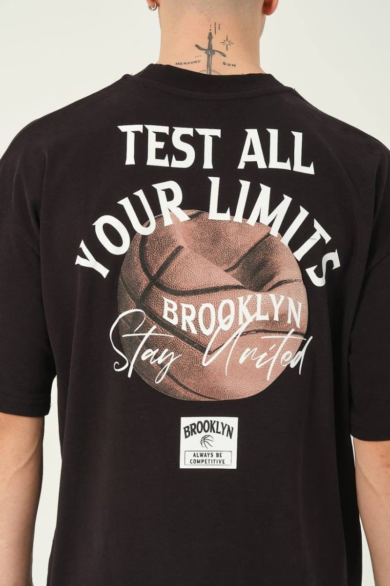 UNISEX Tshirt Brooklyn mit Backprint