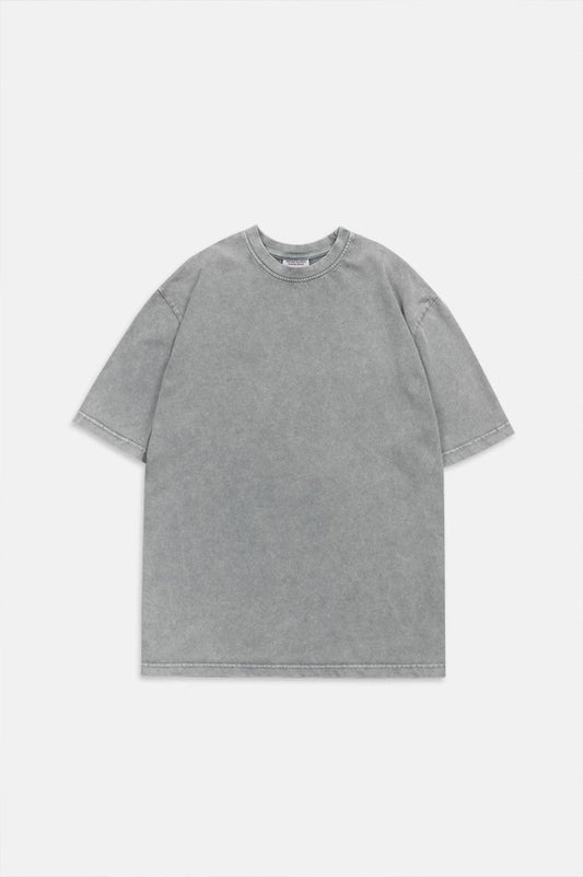 Moon Wash Oversize Herren Tshirt UK1340GR - StreetwearSociety - Inspired by the Streets, Driven by Culture