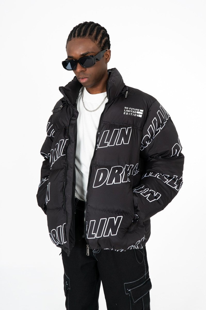 UK Drill Herren Puffer Jacket NF0505SY - StreetwearSociety - Inspired by the Streets, Driven by Culture