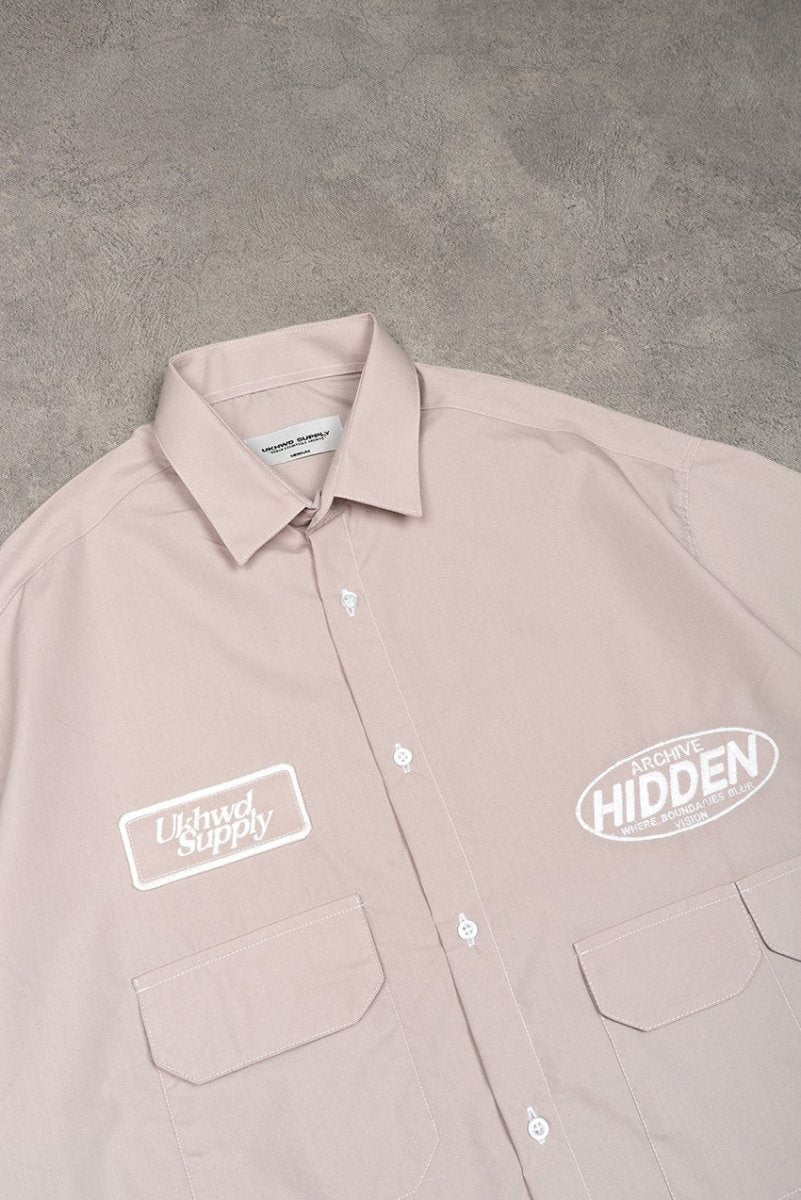 UKHWD Supply Boxy Overisze Herren Hemd - StreetwearSociety - Inspired by the Streets, Driven by Culture