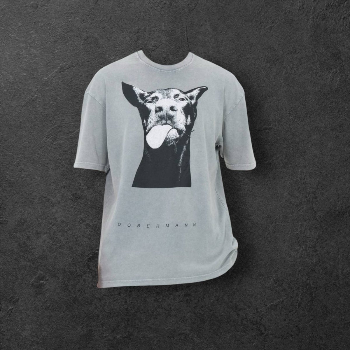 UNISEX Tshirt Dobermann Oversize - Streetwear Society