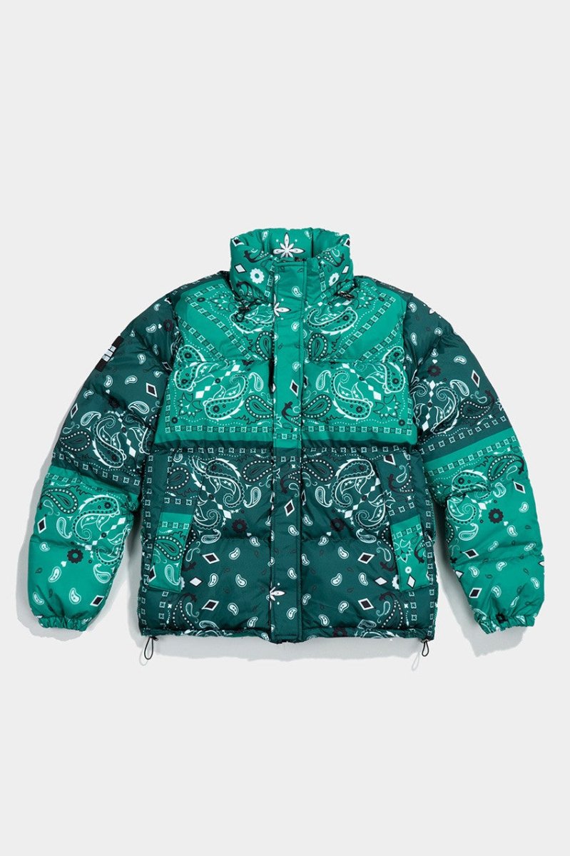 Urban Paisley Herren Puffer Jacket NF0503YS - StreetwearSociety - Inspired by the Streets, Driven by Culture